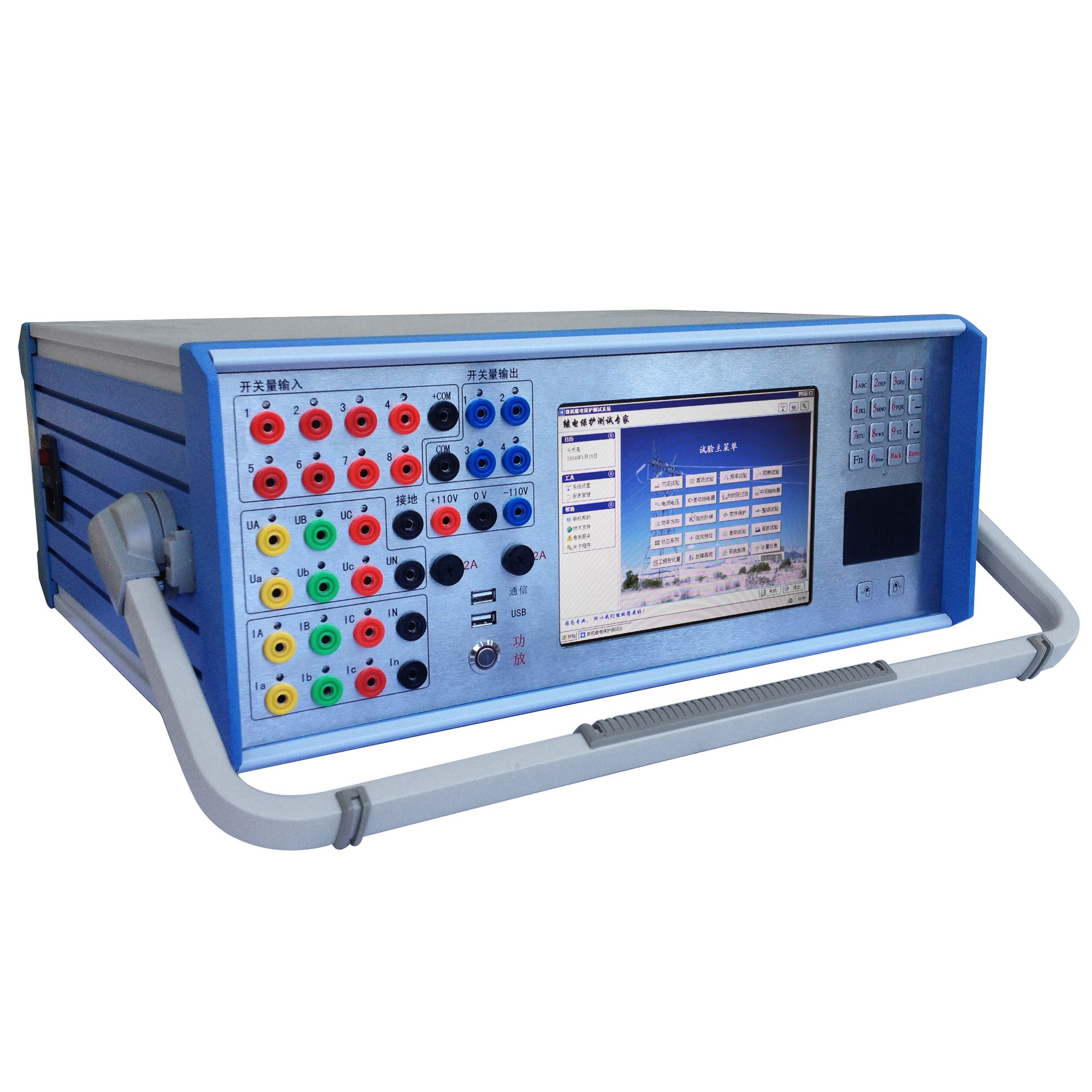 六相微机继电保护测试仪-扬州达瑞(图1)